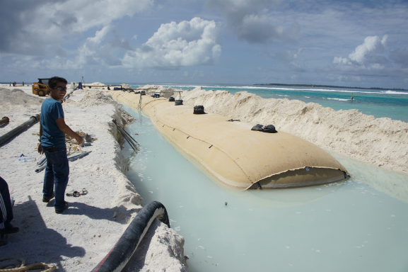 Maldives sea level today picture